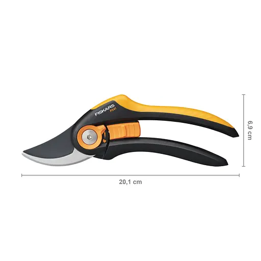 Секатор Fiskars Plus SmartFit P541 Bypass до 24 мм (1057169) - фото 5