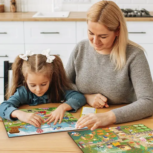 Детский иммельпазл "Лето в деревне" DoDo Toys 300659, 60 элементов - фото 7