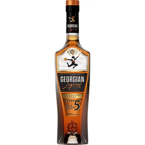 Бренди Georgian Legend 5 звезд 40% 0.5 л - фото 1