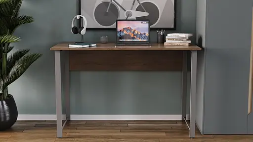 Комп'ютерний стіл Ferrum-decor Курт 75x140x70 сірий ДСП Дуб Сонома Труфель 16мм (FRD-101879) - фото 2