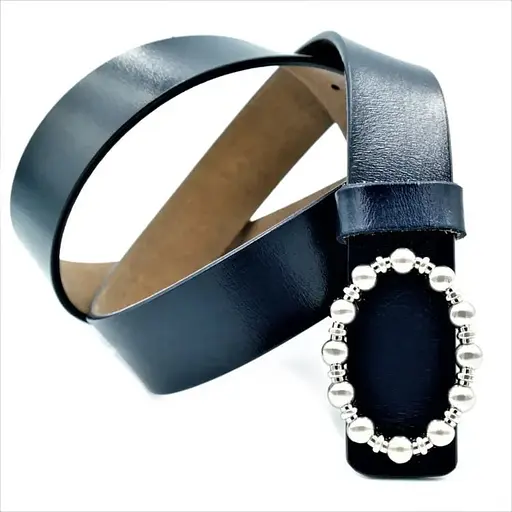 Ремінь шкіряний Weatro жіночий 115х3 см acs0013587 - фото 1