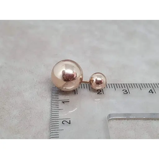 Золота сережка-пірсинг Favoritum. 310129_12 - фото 4