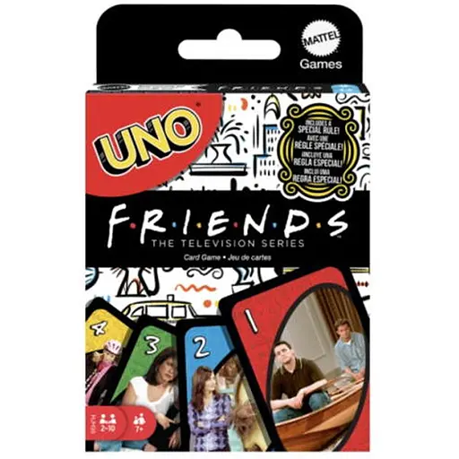 Настольная игра Mattel Уно Друзья (UNO Friends) (HJH35) - фото 1