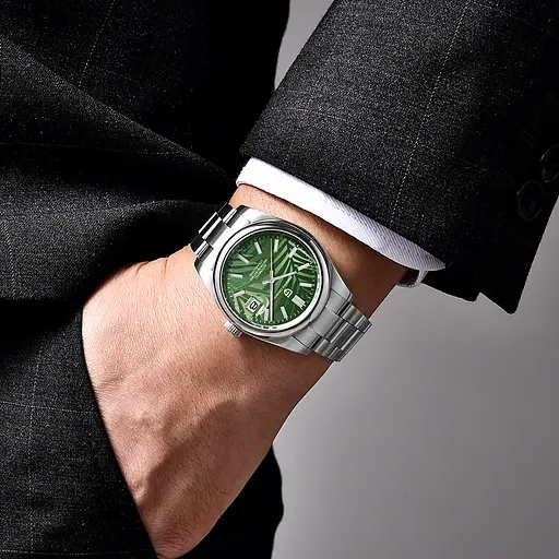 Наручные часы мужские PD-1715 Silver-Green Pagani Design acs0031116 - фото 3