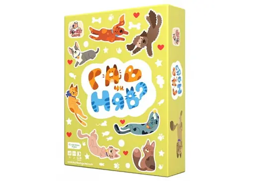 Настільна гра Bombat Game Гав чи Няв (укр.) (ВР_ГЧН)