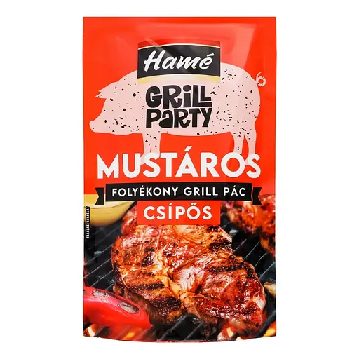 Маринад Hame Grill Party для м'яса пікантний з медом і гірчицею 80 гр (69 мл)