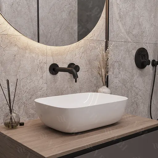 Умивальник VBI Ravenna white накладний VBI-011200, Білий - фото 2