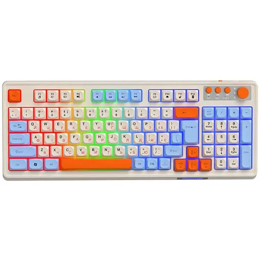 Клавиатура Maxxter KBGW-3C01-UA беспроводная