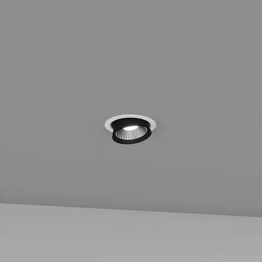 Встраиваемый светильник Skarlat RSL74251 15W WH+BK 4000K - фото 1