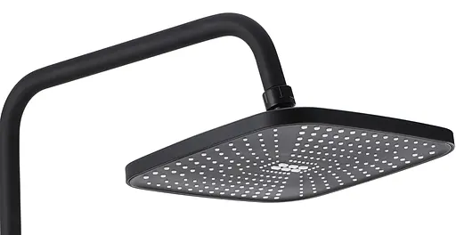 Душова система Rea Storm black з виливом REA-P9533, Чорний матовий - фото 5