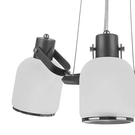 Люстра подвесная Brille для гостиной E27 60W BK (LK-563S/3) - фото 2