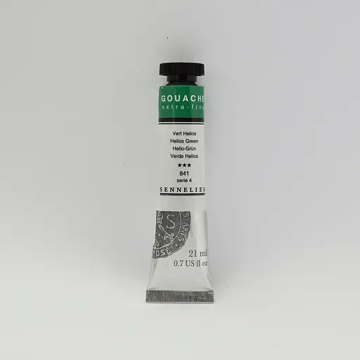 Гуашева фарба Sennelier професійна, 21 мл, S4, Геліос Зелений