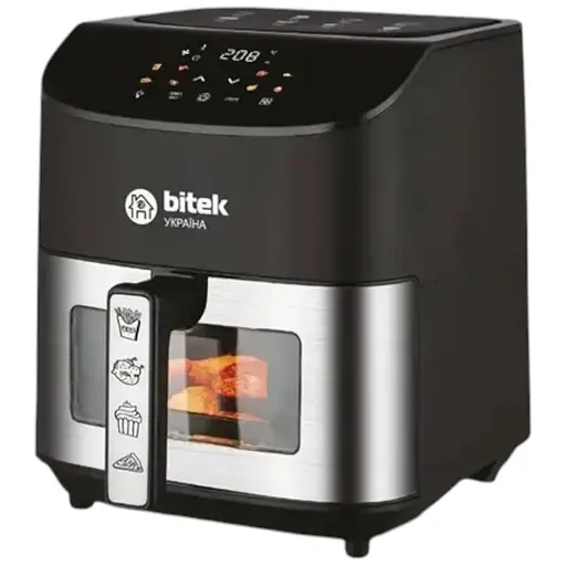 Аэрофритюрница Air Fryer 4200 Вт на 10 л Витек BT-9501 электрическая фритюрница без масла