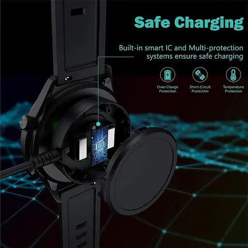 Зарядное устройство для Amazfeel для смарт-часов Huawei GT2/ GT 2e/ GT/ Honor Magic/ Watch 2 42 46 мм Black - фото 7
