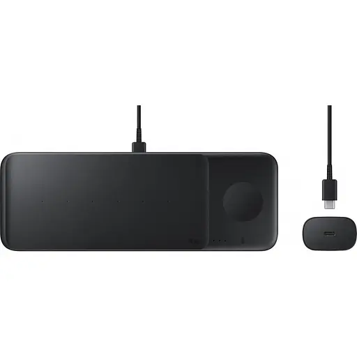 Зарядний пристрій Samsung бездротовий 3 в 1 Black (EP-P6300TBRGRU) - фото 6