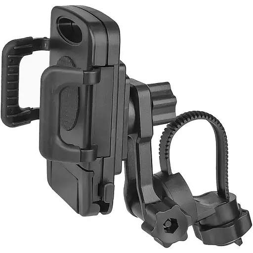 Вело-мото держатель 358 поворотный черный - фото 1