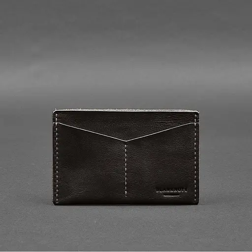 Кожаная обложка-органайзер для документов 6.2 темно-коричневый краст - фото 8