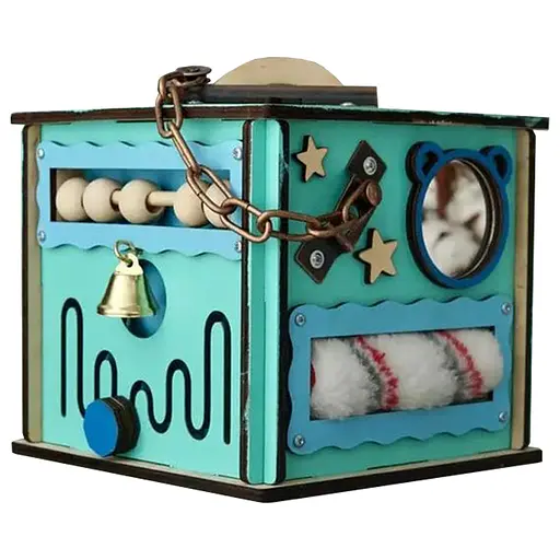 Развивающая игрушка Бизикуб MP14685469, 15 х 15 см - фото 2