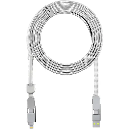 Кабель Rolling Square inCharge XL 3 м білий (XLL02R) - фото 2
