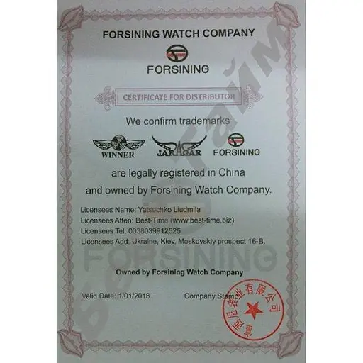 Мужские наручные часы Forsining Legend - фото 10