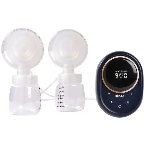 Молокоотсос Beaba электрический двойной синий (911736)
