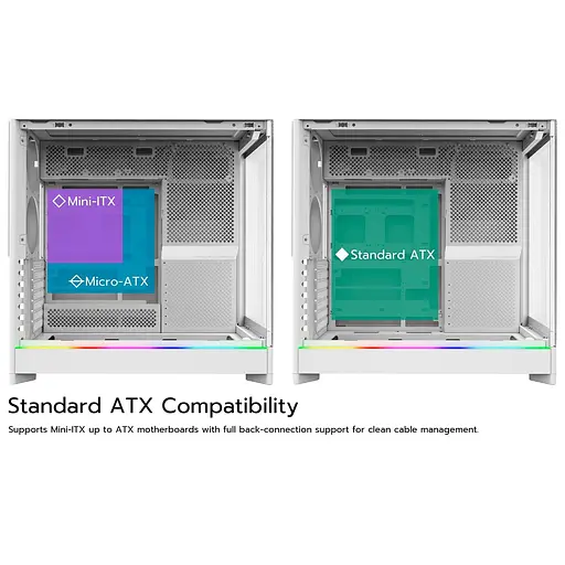 Корпус MONTECH HS02 (W) (HS02 (W)) - фото 11