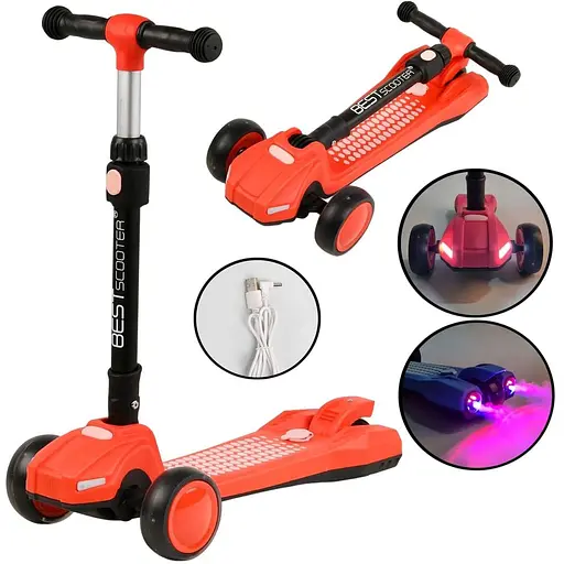 Детский самокат Best Scooter L-T12857