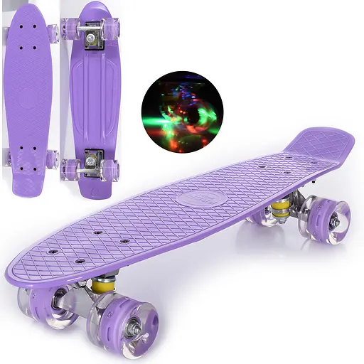 Пенни борд MS 0848-LV Prof1, цвет сиреневый 56*14см (6903317467617) - фото 1