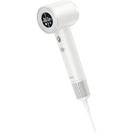 Фен Hoco high-speed negative ion hair dryer with digital display HP10, 2 speed, 4 temperatures - фото 1