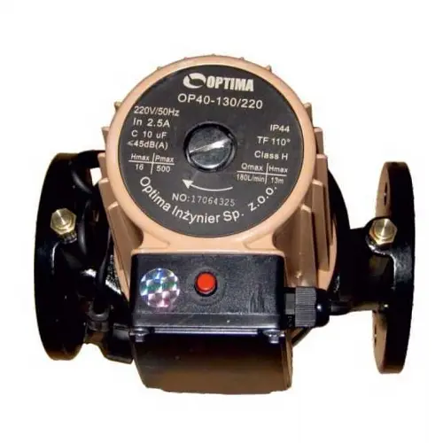 Циркуляційний насос Optima OP40-130 220 мм. (+кабель з вилкою) - фото 4