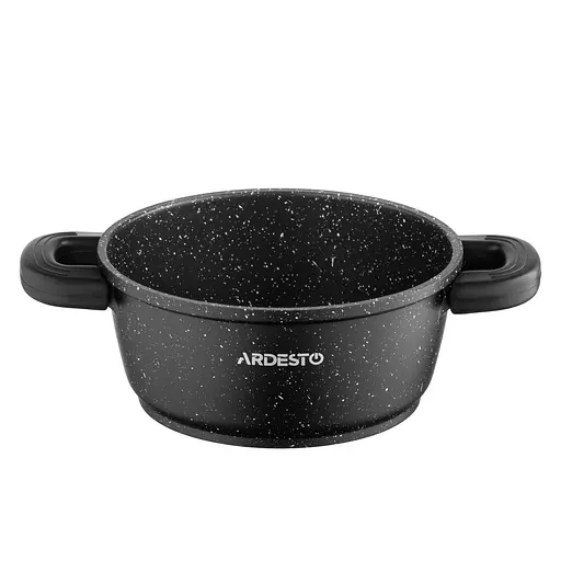 Набір посуду Ardesto Gemini Anzio 6 предметів алюміній чорний (AR1906AS) - фото 7