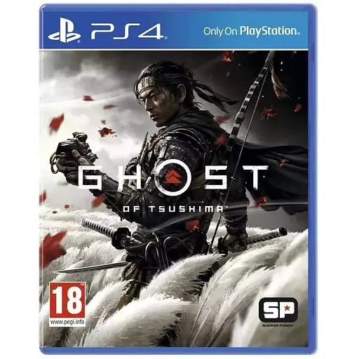 Игра Sony PlayStation 4 Ghost of Tsushima Русская Озвучка Б/у - фото 1