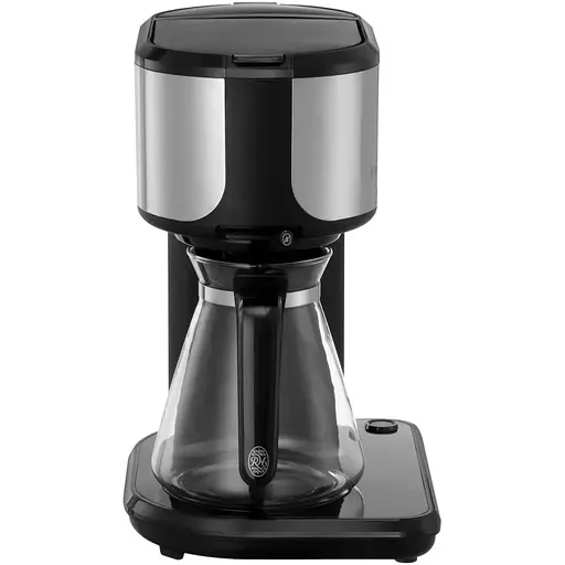 Кофеварка Russell Hobbs Attentiv, 1.25 л молотая черно-серебряная - фото 2
