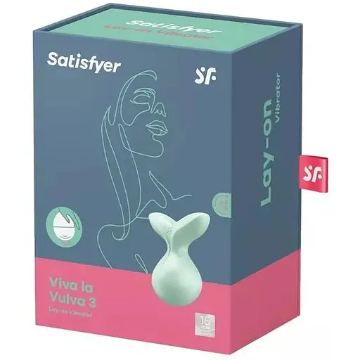 Міні вібромасажер Satisfyer Viva la Vulva 3 - фото 6