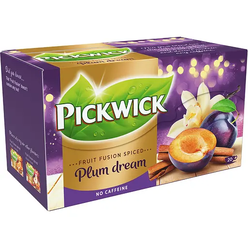 Чай фруктово-травяной Pickwick Plum dream с корицей сливовой ванилью 40 г (20 шт. по 2 г) - фото 2