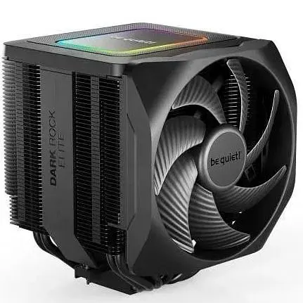 Кулер для процессора be quiet! Dark Rock Elite черный алюминий/медь 2x135 мм для Intel 1851/1700/1200/115x AMD AM5/AM4 до 280 - фото 1
