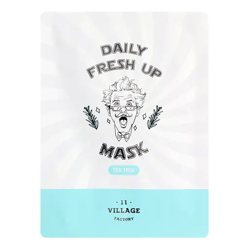 Тканевая маска с экстрактом чайного дерева Village 11 Factory Daily Fresh Up, 20 мл - фото 2