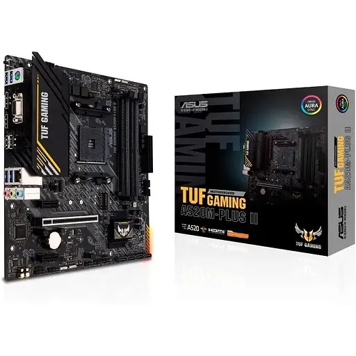 Материнская плата Asus TUF Gaming A520M-Plus II Socket AM4 - фото 2