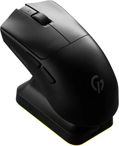 Мышь GamePro Genesis Wizard Wireless/Bluetooth/USB PixArt PAW3311 Sensor Black (GM160B) - фото 2