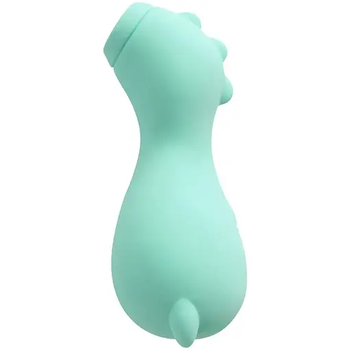 Вакуумний стимулятор клітора Fantasy Dino 12,5 см (бірюзовий)