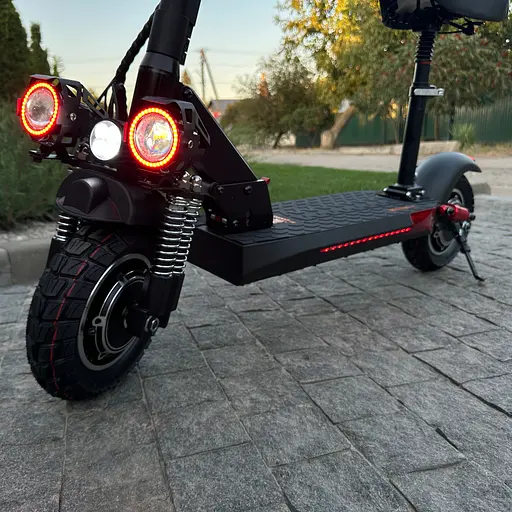 Электросамокат KUGOO M4 Max+ Plus NFC key | Dual motor 21Ah 2000W(1000W х2) | ПОЛНОПРИВОДНЫЙ ( с сиденья) - фото 11