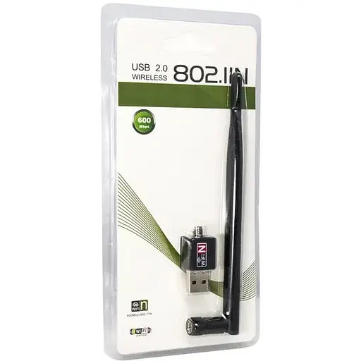 Адаптер USB Wi-Fi 802.11n до 150 Мбит/с Wireless Adapter - фото 1