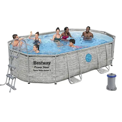 Басейн каркасний Bestway 56946K (488-305-107см), 10949 л