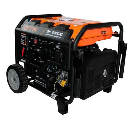 Генератор інверторний GTM 5,0/5,5 кВт, однофазний, ручний запуск (DK6000Xi) - фото 1