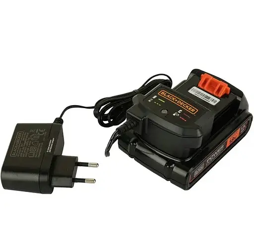 Аккумуляторная дрель-шуруповерт Black+Decker с АКБ и ЗП BCD003C1 - фото 6