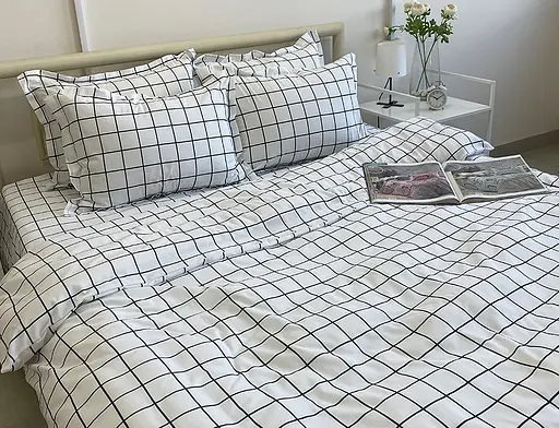 Комплект постільної білизни (R-T9266B) TAG tekstil Евро pbe0049421 - фото 2