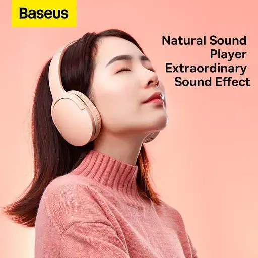 Наушники с микрофоном Baseus Encok D02 Pro Pink (NGD02-C04) - фото 3