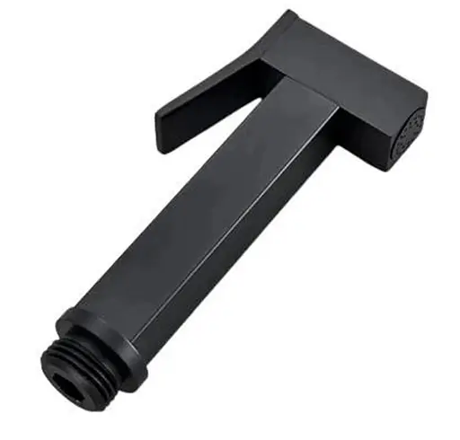 Набор для гигиенического душа со смесителем Dusel Gani Black 233989001, Черный матовый - фото 4