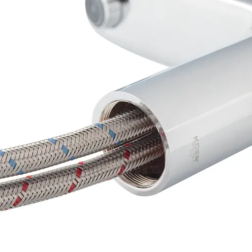 Смеситель для умывальника Koer KB-10030-01 KR5424 Хром - фото 7