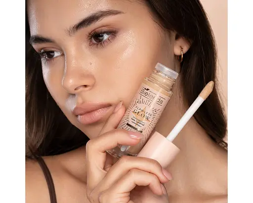 Багатофункціональна освітлювальна база + тональний крем Bielenda Flawless Glow 02 30 мл - фото 5